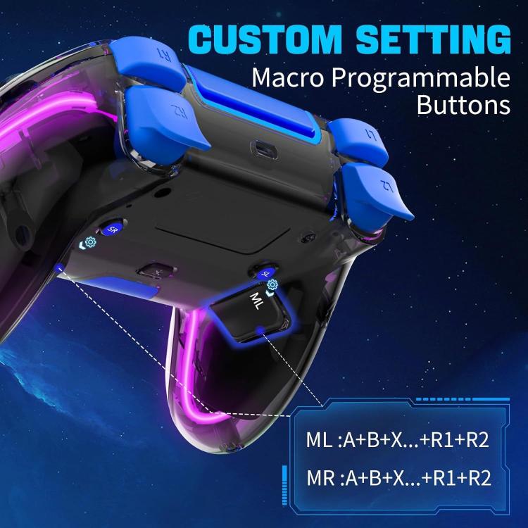 Dual Hall Effect Joystick Game Controllers