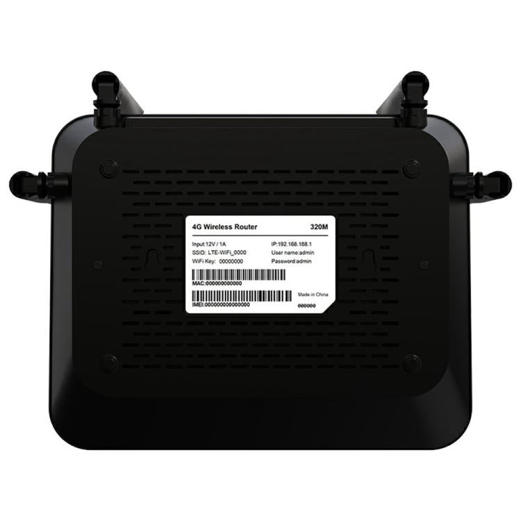 320M-E Eurasian Version Home Office Wireless Network WiFi CPE 3 Port SIM Card 4G LTE Router