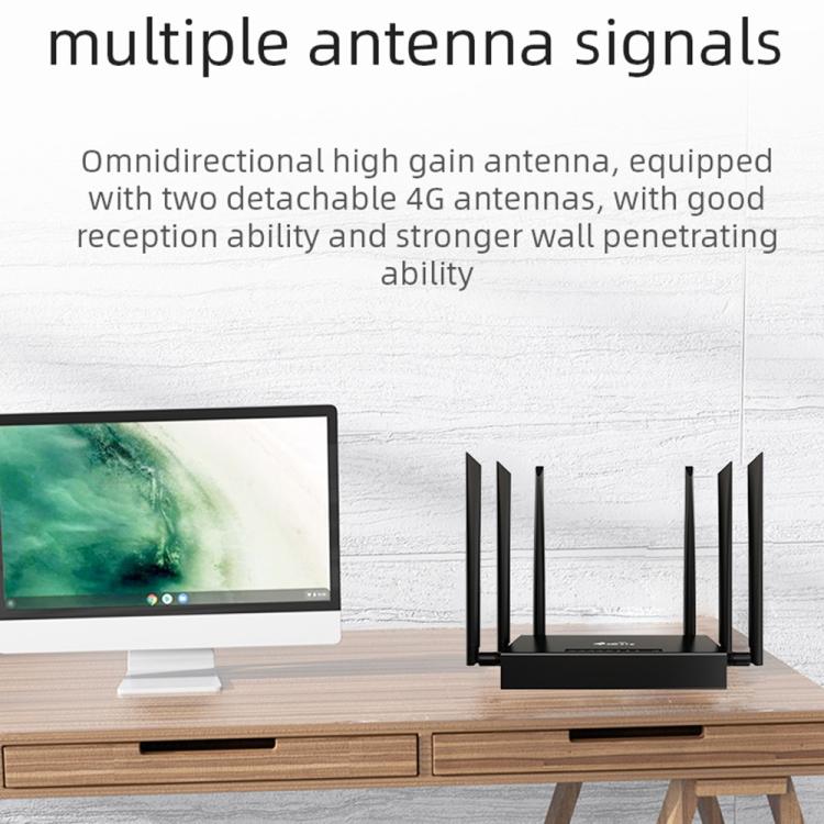 ED128-L 300Mbps Wireless WiFi Home Office SIM Card American Version 4G LTE Industrial Router