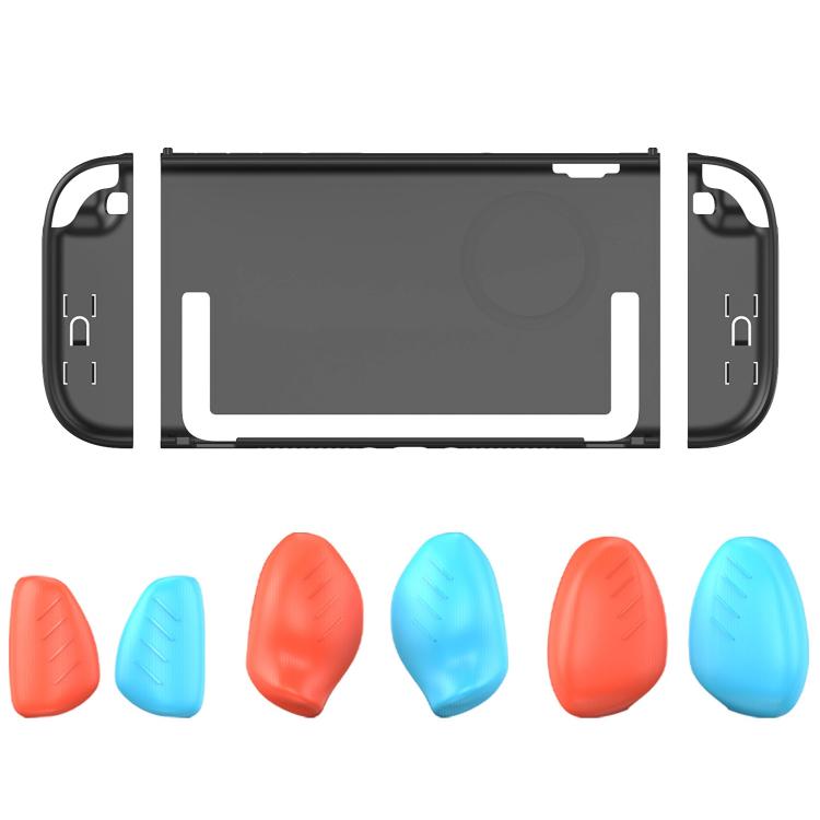 Split-style Console Protective Case with Three Sets of Interchangeable Grips (Large, Medium, Small)