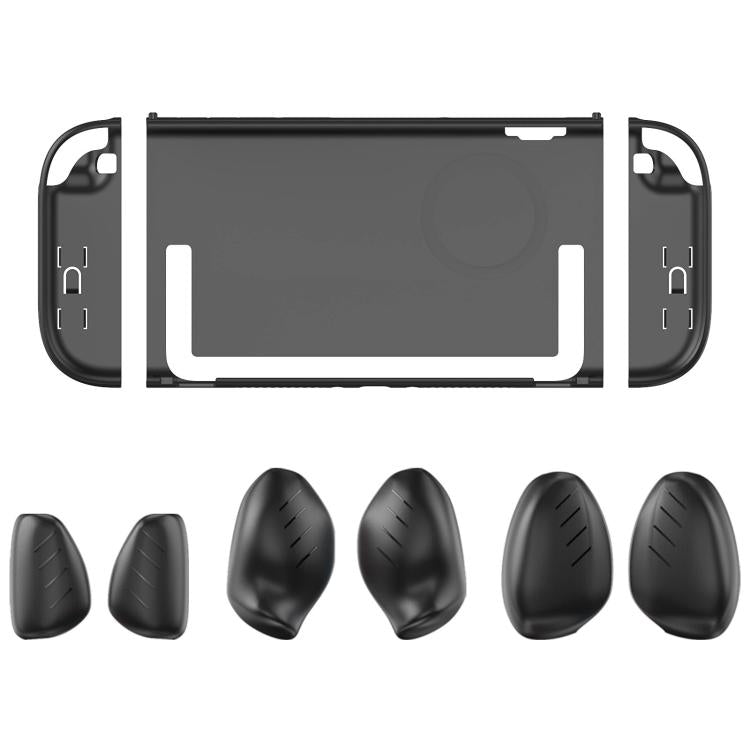 Split-style Console Protective Case with Three Sets of Interchangeable Grips (Large, Medium, Small)