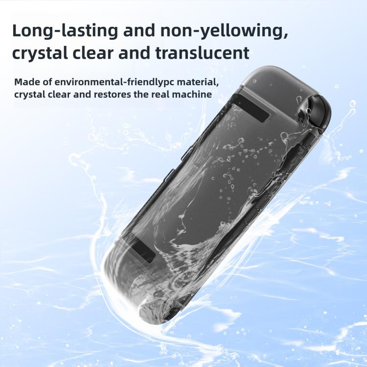 Game Console Crystal Clear Split-Style PC Protective Case