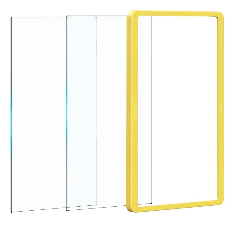 Gaming Console 2-Piece Tempered Glass Screen Protector + Alignment Frame Set