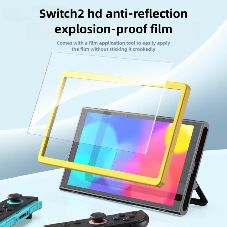 Gaming Console 2-Piece Tempered Glass Screen Protector + Alignment Frame Set