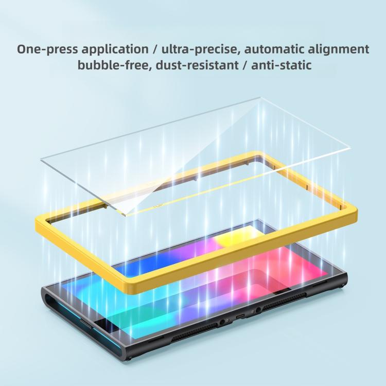 Gaming Console 2-Piece Tempered Glass Screen Protector + Alignment Frame Set