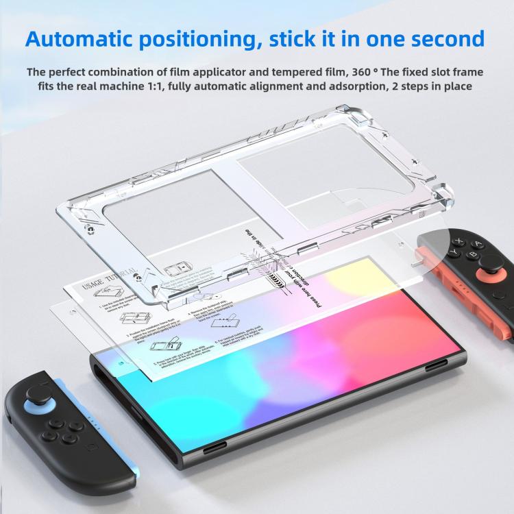 2pcs HD Tempered Glass Screen Protector with Dust-Free Application Tool