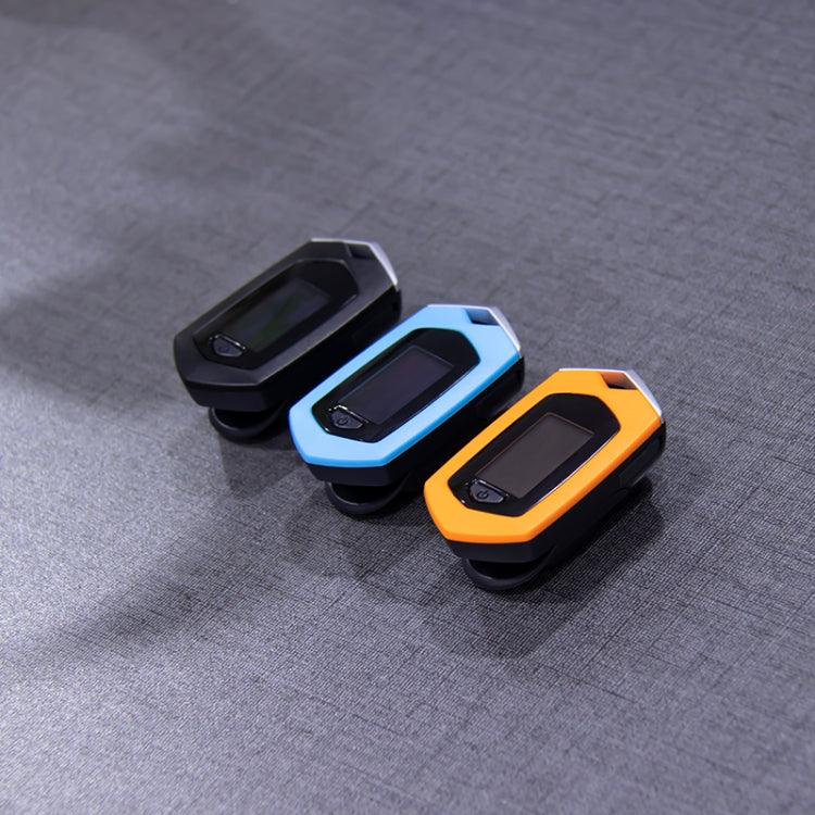 Portable Pulsioximetro Finger spo2 Pulse oxymeter blood oxygen monitor saturatiemeter (Orange)