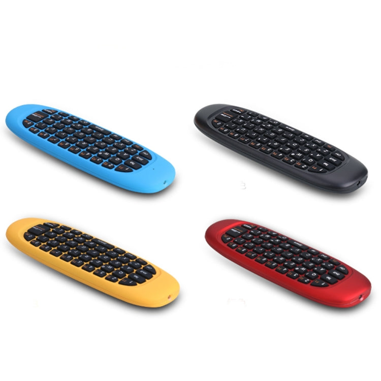 C120 2.4G Mini Keyboard Wireless Remote Mouse with 3-Gyro & 3-Gravity Sensor for PC / HTPC / IPTV / Smart TV and Android TV Box etc