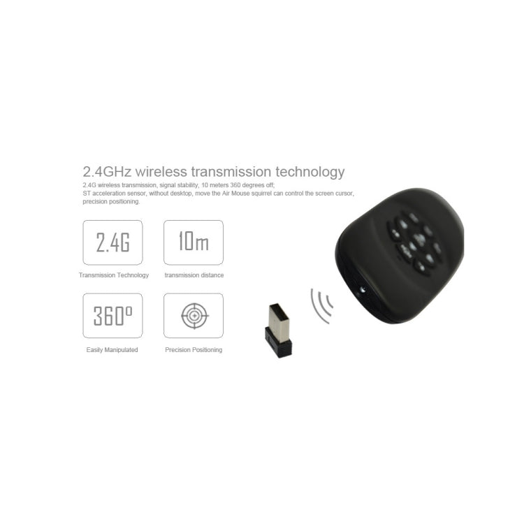 C120 2.4G Mini Keyboard Wireless Remote Mouse with 3-Gyro & 3-Gravity Sensor for PC / HTPC / IPTV / Smart TV and Android TV Box etc