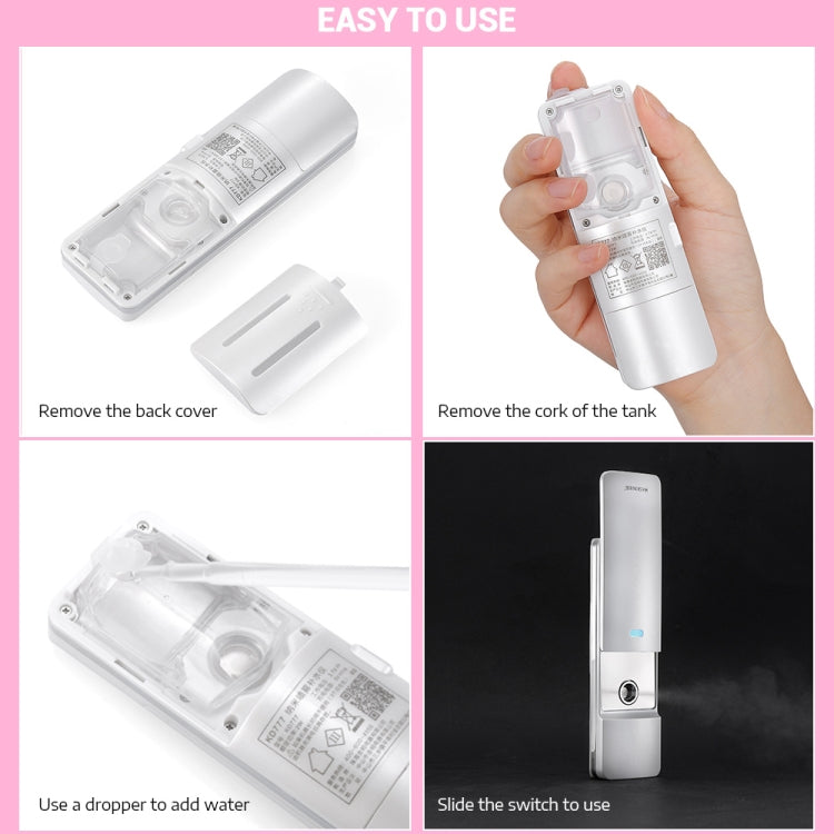 K-SKIN KD777 Nano Cool Facial Sprayer Handheld Portable Skincare Humidifier Skin Care