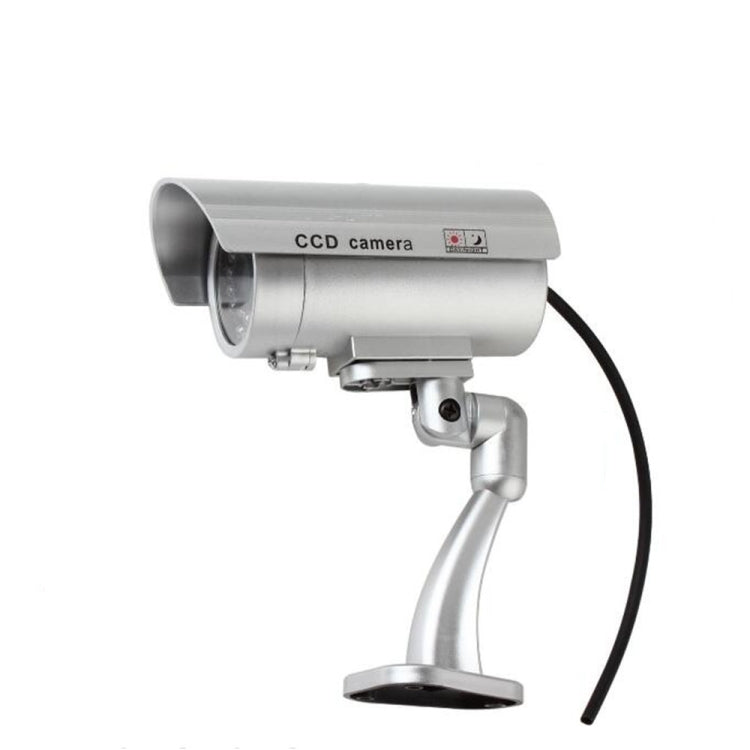 Waterproof Dummy CCTV Camera With Flashing LED For Realistic Looking for Security Alarm