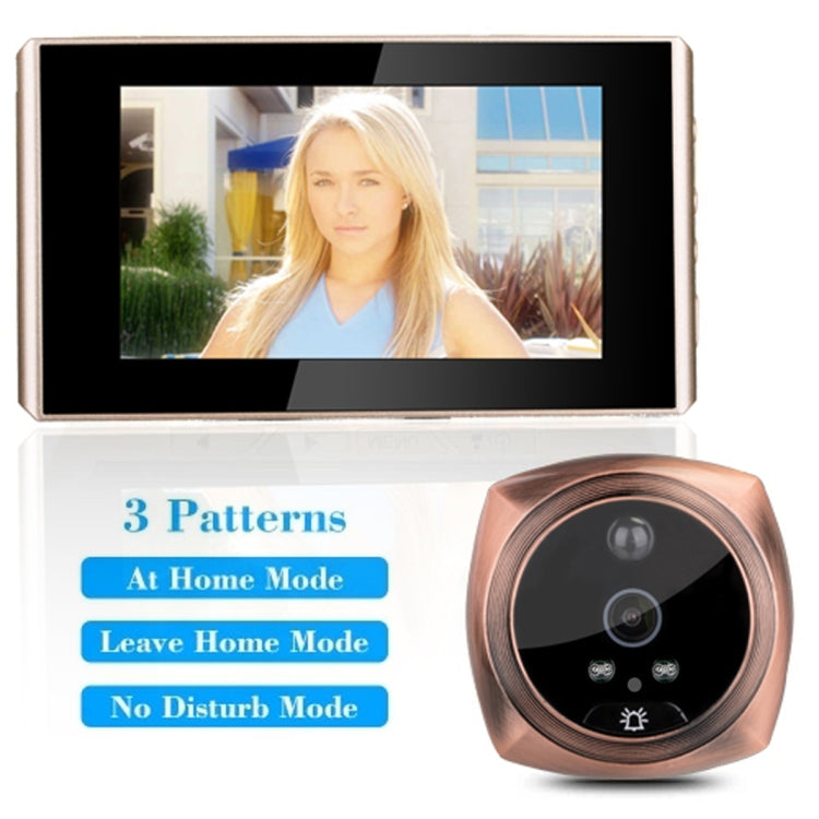 4.3 inch LCD Color Screen Digital Doorbell Door Eye Doorbell Electronic Peephole Door Camera Viewer