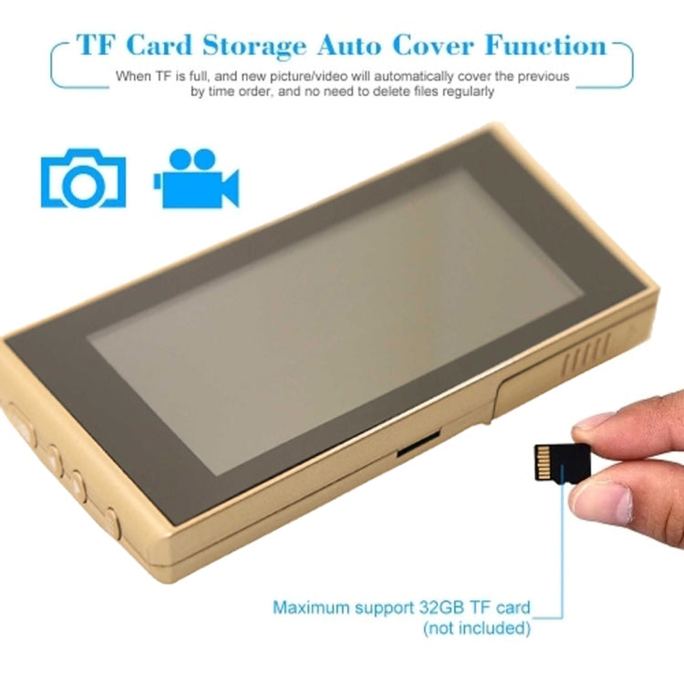 4.3 inch LCD Color Screen Digital Doorbell Door Eye Doorbell Electronic Peephole Door Camera Viewer