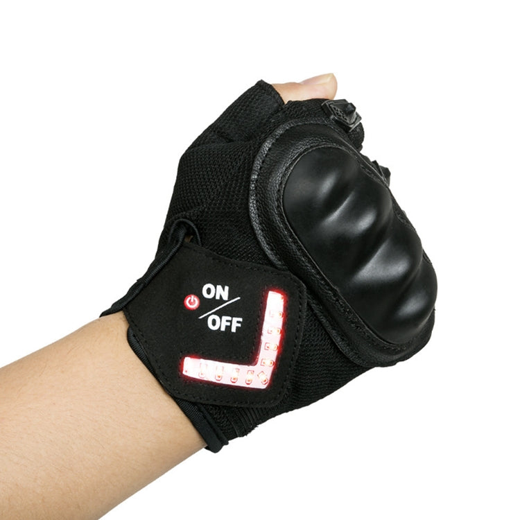 Automatic Induction Turn Signal Gloves Riding Warning Light Gloves