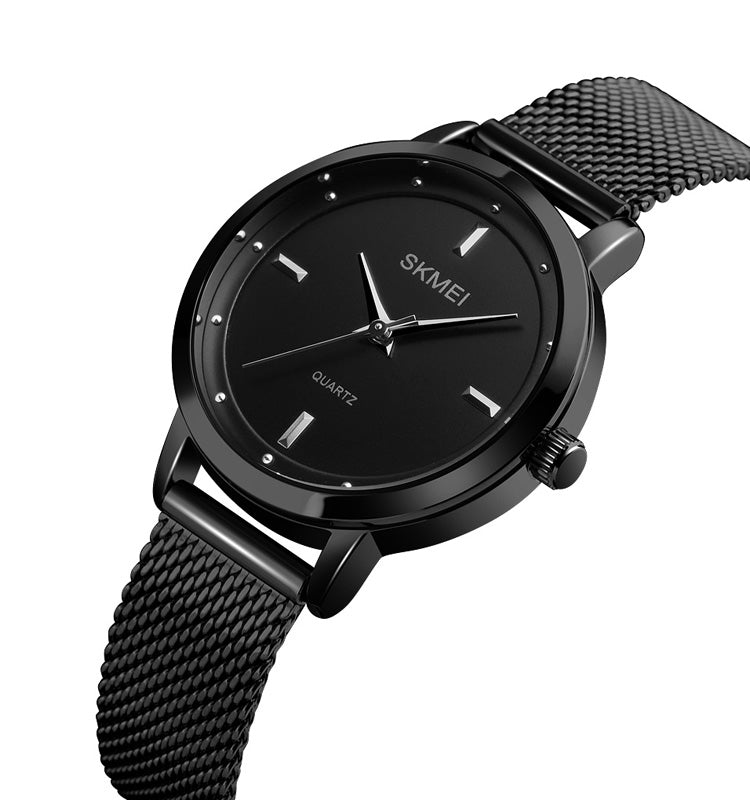 SKMEI 1528 Simple Fashion Lady Watch Casual Netting Scale