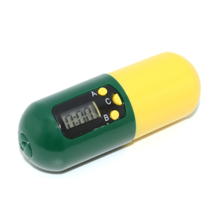 Pill-Type Electronic Pillbox Timer Portable Large-Capacity One-Piece Smart Reminder Kit