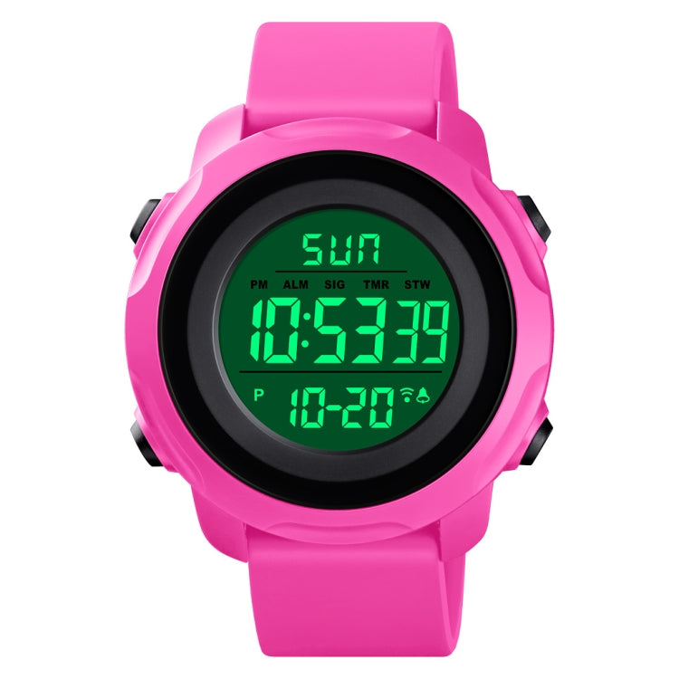 Skmei 1540 Fashion Outdoor Sports Large Dial Student Watch Multi Function Waterproof Mens Electronic Watch