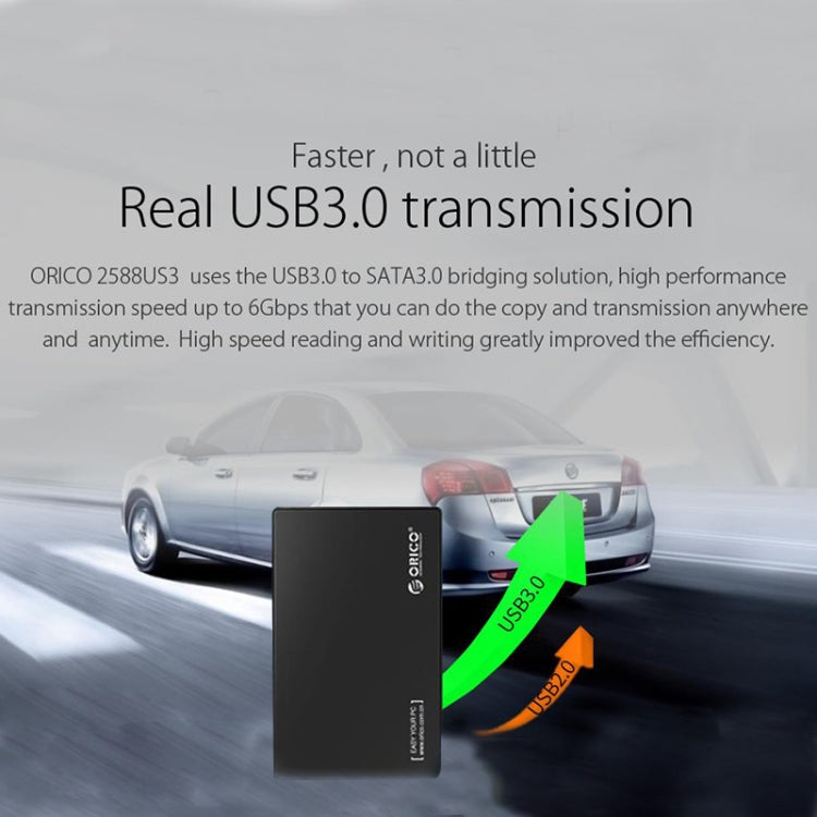 ORICO 2588US3-V1 2.5 inch USB3.0 Hard Drive Enclosure