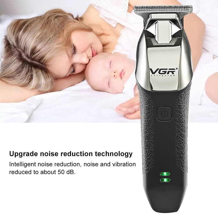 VGR V-171 5W USB Portable Push White Electric Clippers