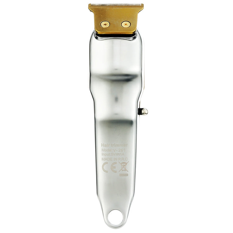 VGR V-261 8W USB Metal Professional Hair Clipper with LED Digital Display
