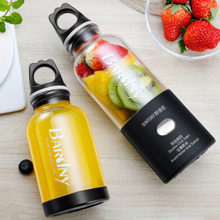 Multifunctional Juicer Rotatory Extractor Cup Portable USB Charge Juicer Blender with 6 Blades