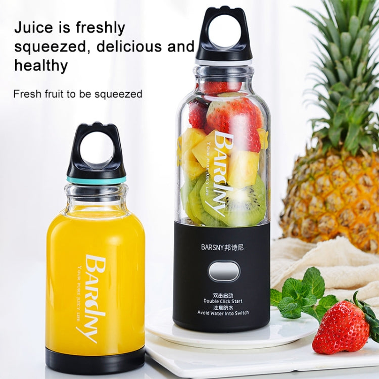 Multifunctional Juicer Rotatory Extractor Cup Portable USB Charge Juicer Blender with 6 Blades