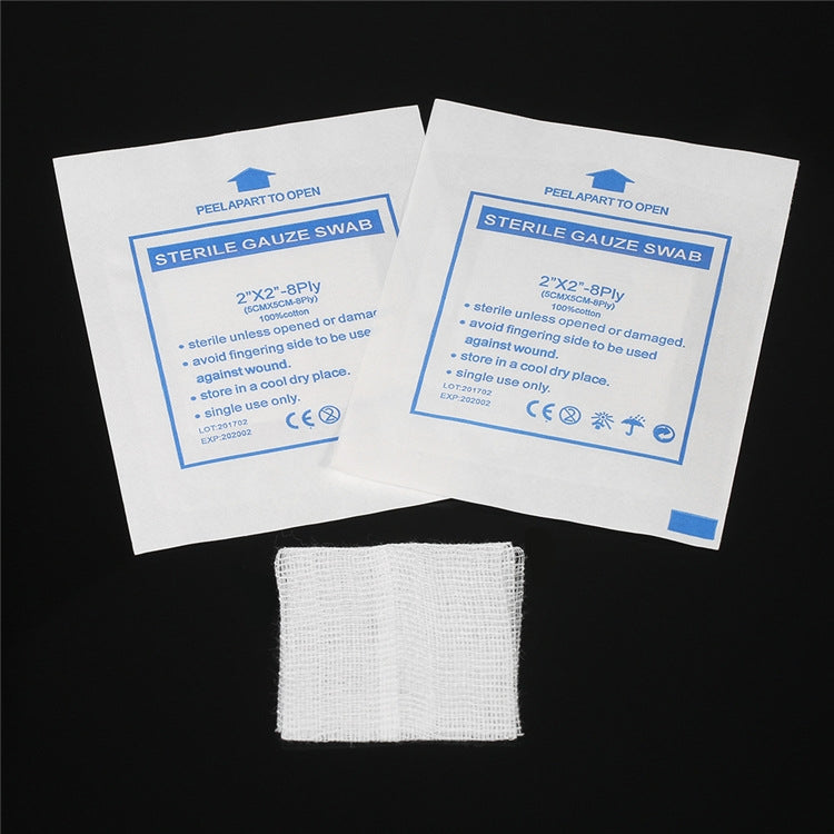 10 PCS Disposable Cotton Gauze Piece