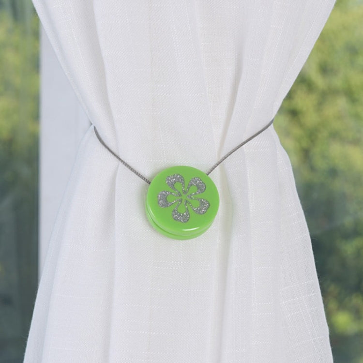 2 PCS Simple Modern Magnet Wire Curtain Buckle Magnetic Free Installation Curtain Strap Tie Wire Curtain Hook