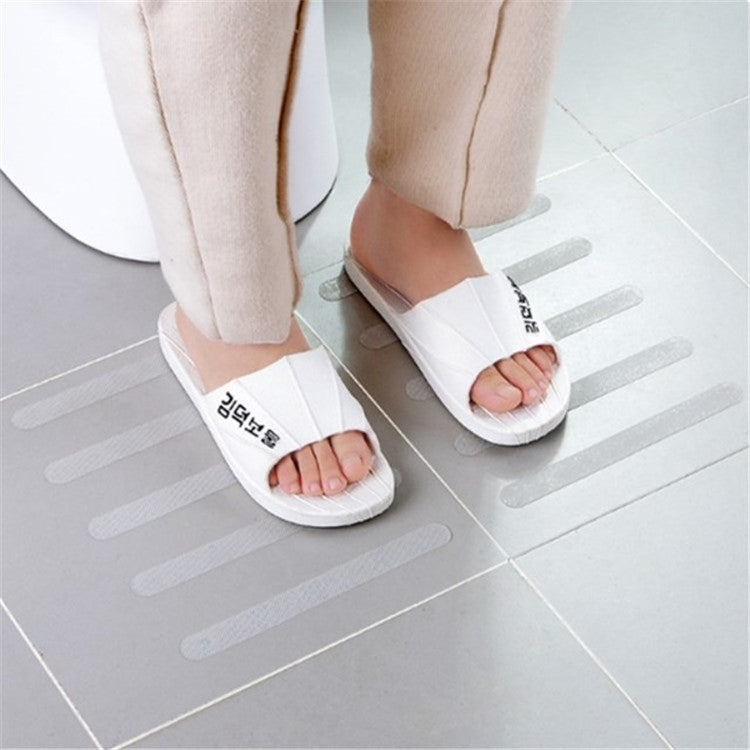 5 in 1 Stairs And Steps Non-slip Tape Bathroom Shower Room Anti-slip strip Bathtub Transparent Anti-slip Stickers