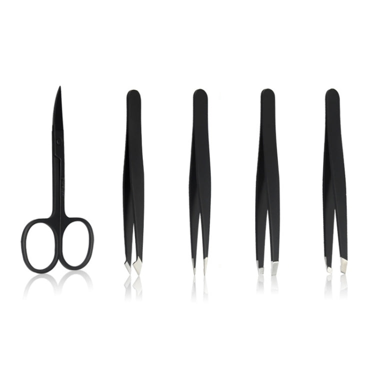 5 PCS / Set Eyebrow Beauty Tools Eyebrow Tweezers Vlip