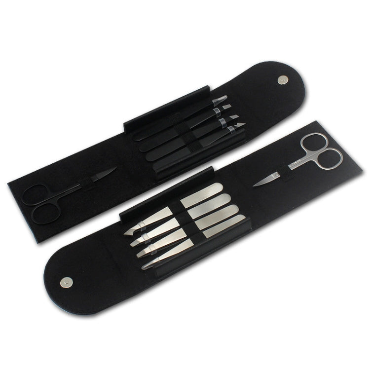 5 PCS / Set Eyebrow Beauty Tools Eyebrow Tweezers Vlip