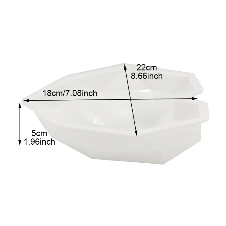 3 PCS Diamond Love DIY Cake Silicone Mold Sponge Baking Tool Chiffon Mousse Dessert Mold