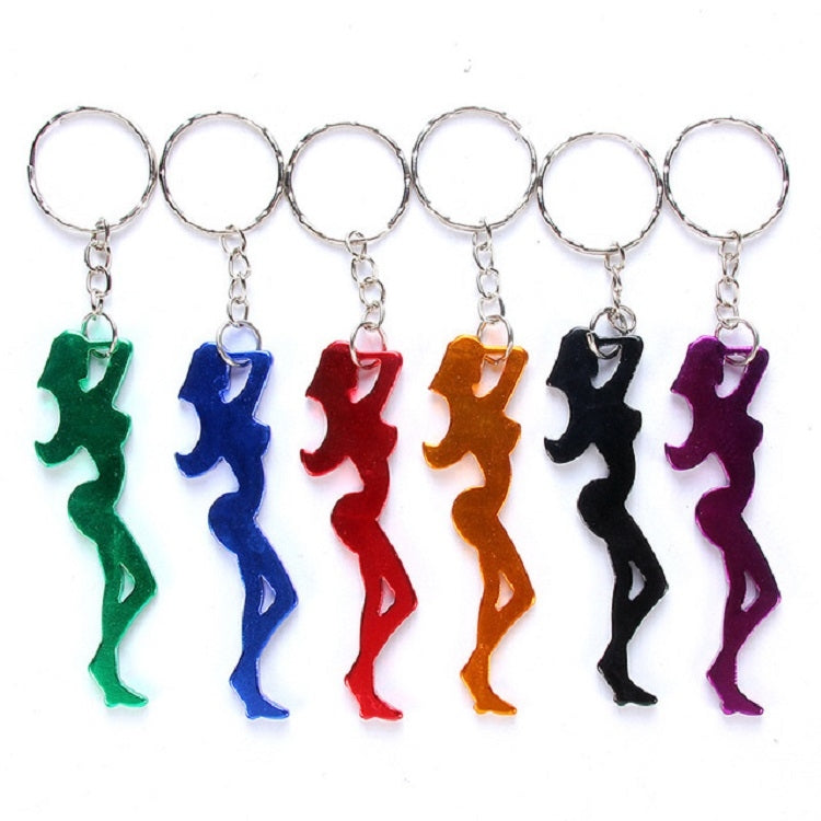 12 PCS Personalized Creative Backpack Keychain Small Pendant Aluminum Bottle Opener