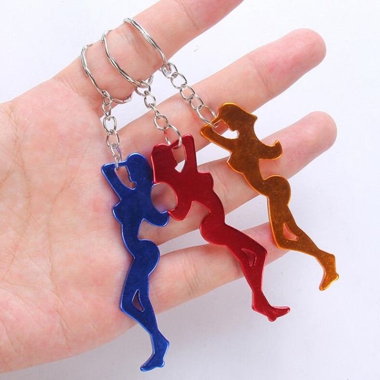 12 PCS Personalized Creative Backpack Keychain Small Pendant Aluminum Bottle Opener