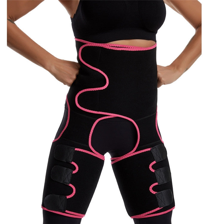 3 In 1 Hip Belt Girdle Exercise Bodybuilding Adjustable One-piece Waist Girdle