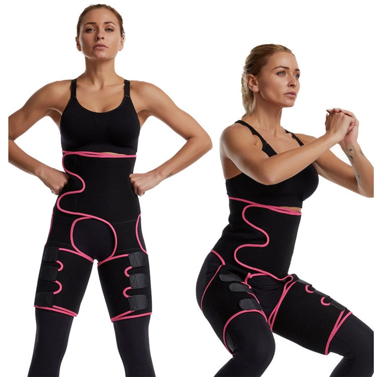 3 In 1 Hip Belt Girdle Exercise Bodybuilding Adjustable One-piece Waist Girdle