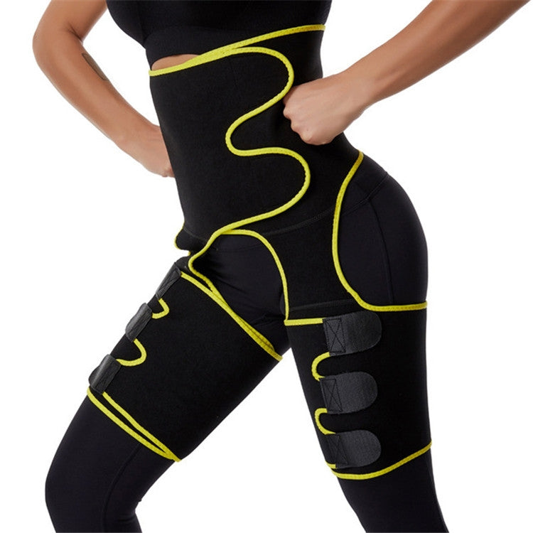 3 In 1 Hip Belt Girdle Exercise Bodybuilding Adjustable One-piece Waist Girdle
