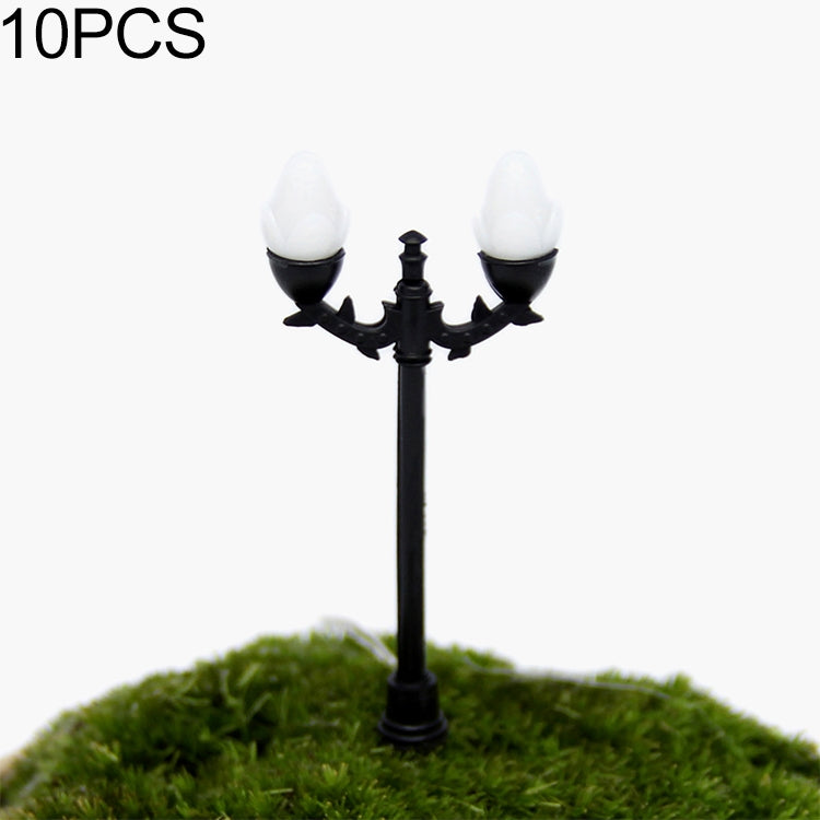 2 PCS Moss Micro Llandscape Decoration Succulent Ecological Bottle Bonsai Pot Model Lamp Ornament