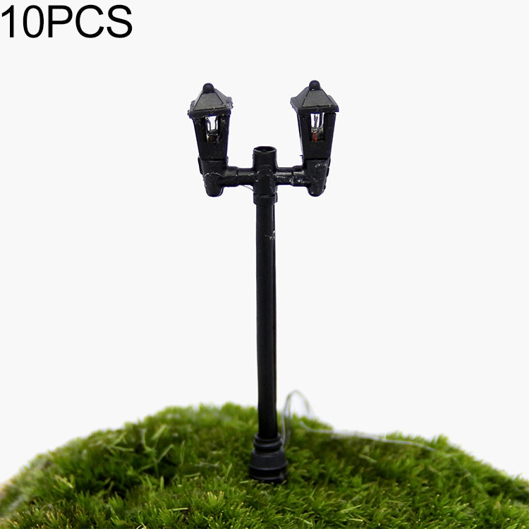 2 PCS Moss Micro Llandscape Decoration Succulent Ecological Bottle Bonsai Pot Model Lamp Ornament
