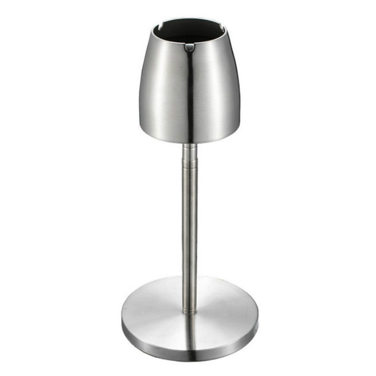 Telescopic Thickened Stainless Steel Windproof Ashtray