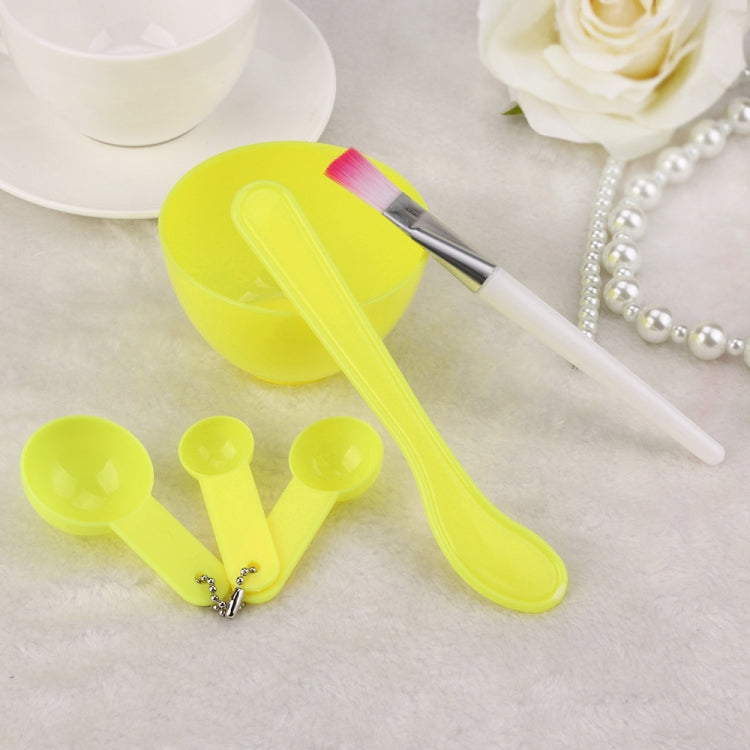 4 in 1 DIY Facial Mask Mixing Bowl Brush Spoon Stick Brush Face Care Set Women Facial Beauty Professional Kits Tools