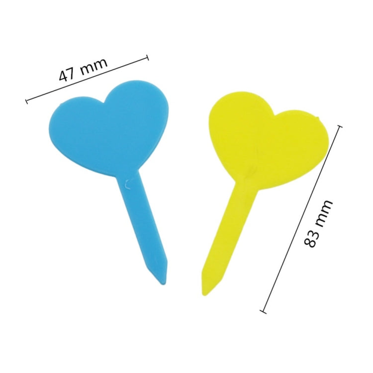 100 PCS Gardening Plant Pot Decoration Love Label Garden Seedling Potted Flower Plant Mark