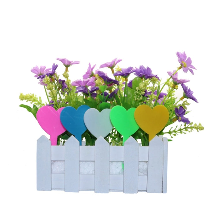 100 PCS Gardening Plant Pot Decoration Love Label Garden Seedling Potted Flower Plant Mark