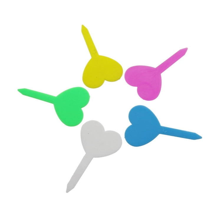 100 PCS Gardening Plant Pot Decoration Love Label Garden Seedling Potted Flower Plant Mark