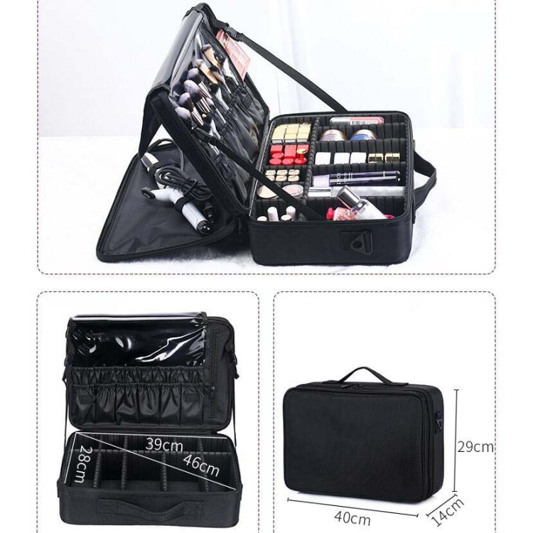 Makeup Bag Embroidery Manicure Portable Clapboard Toolbox