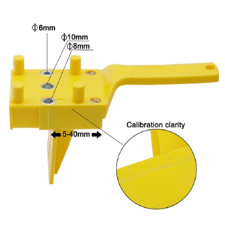 Straight Hole Punching Positioner Woodworking Tools