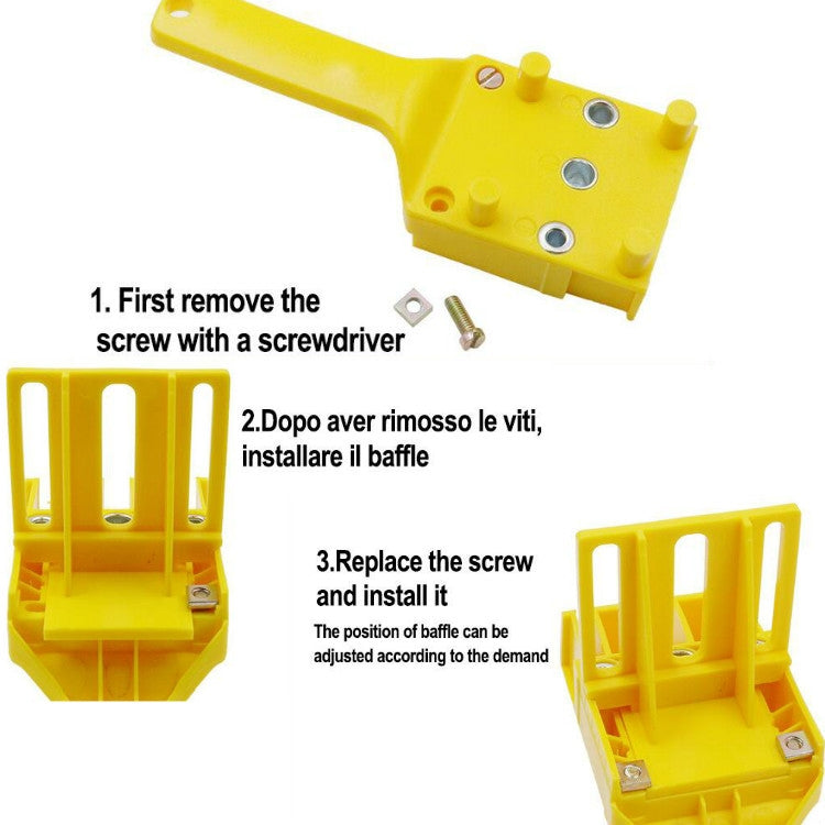 Straight Hole Punching Positioner Woodworking Tools