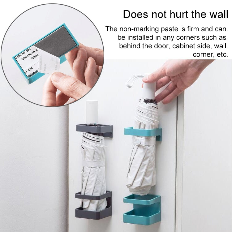 Umbrella Stand Behind Multifunctional Wall Hanging Umbrella Barrel Door