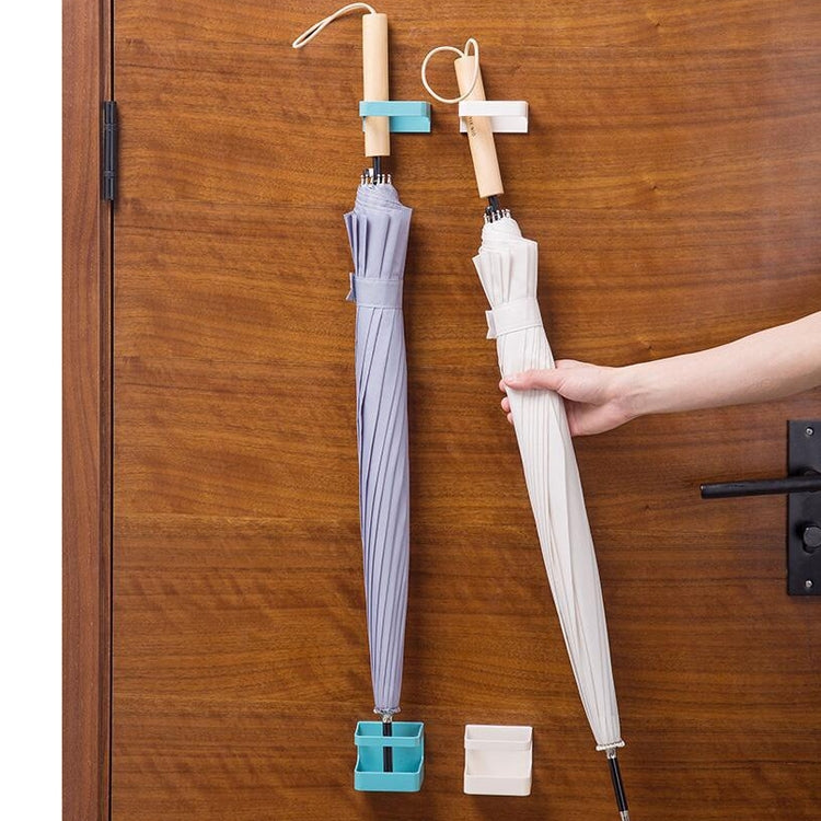 Umbrella Stand Behind Multifunctional Wall Hanging Umbrella Barrel Door