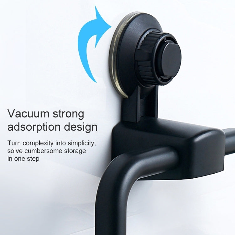 Multifunctional Toilet Suction Cup Towel Ring Rack